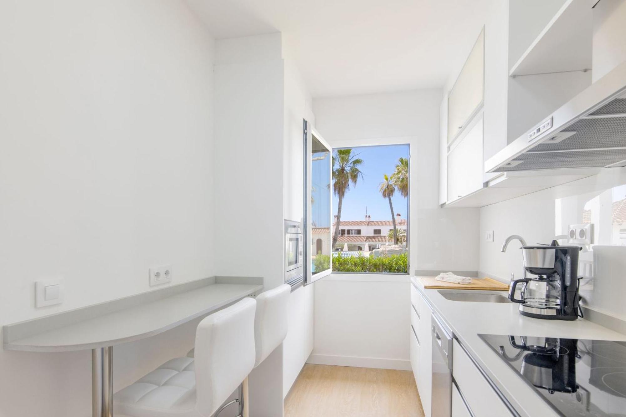 Siesta Mar Private Apartment 53 Cala'N Porter 3 Bed Cala En Porter  Esterno foto